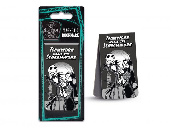 Nightmare Before Christmas magnetic bookmark
