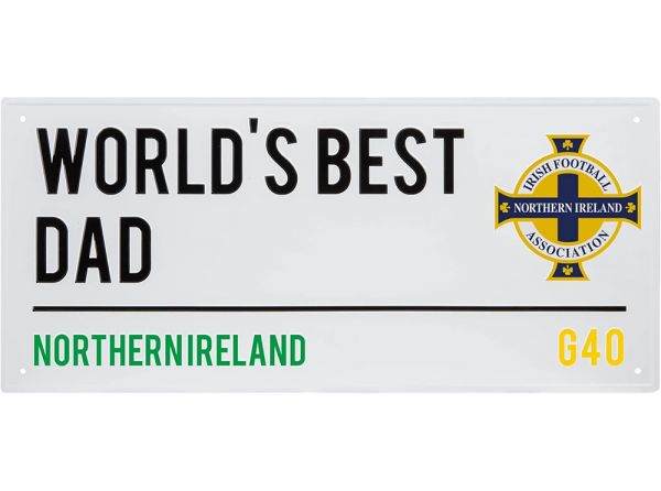 Northern Ireland FA street sign