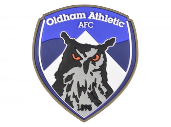 Oldham Athletic crest fridge magnet