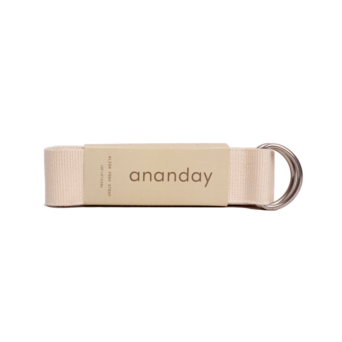 Ananday yoga strap for yoga and Pilates