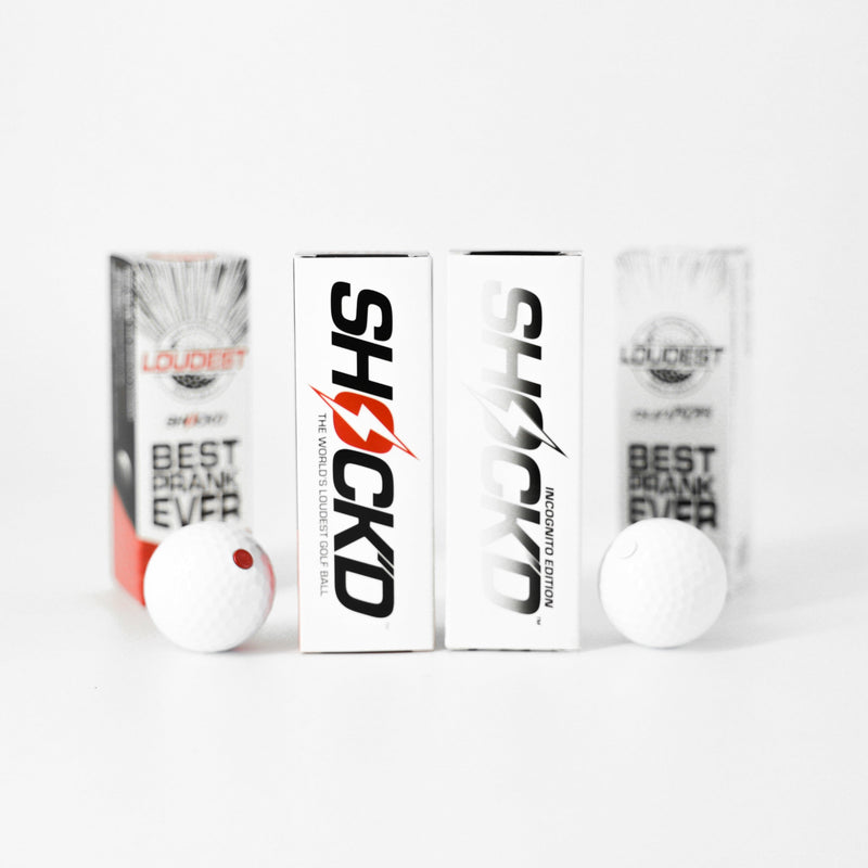 BUY 3 GET 1 FREE BUNDLE - SHOCK'D Golf Balls-1