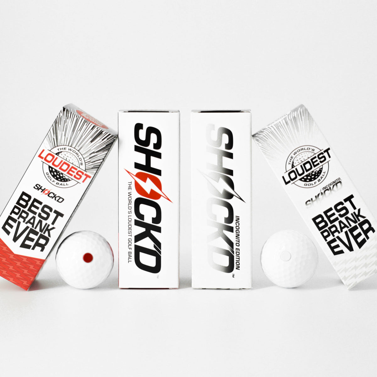 BUY 3 GET 1 FREE BUNDLE - SHOCK'D Golf Balls-4