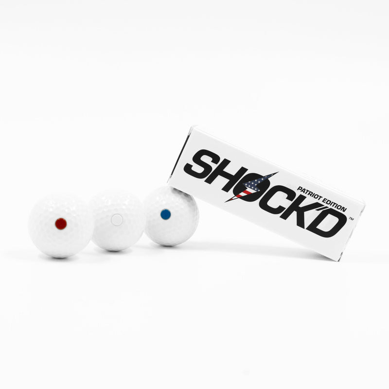 SHOCK'D Golf Balls - Patriot Edition-3