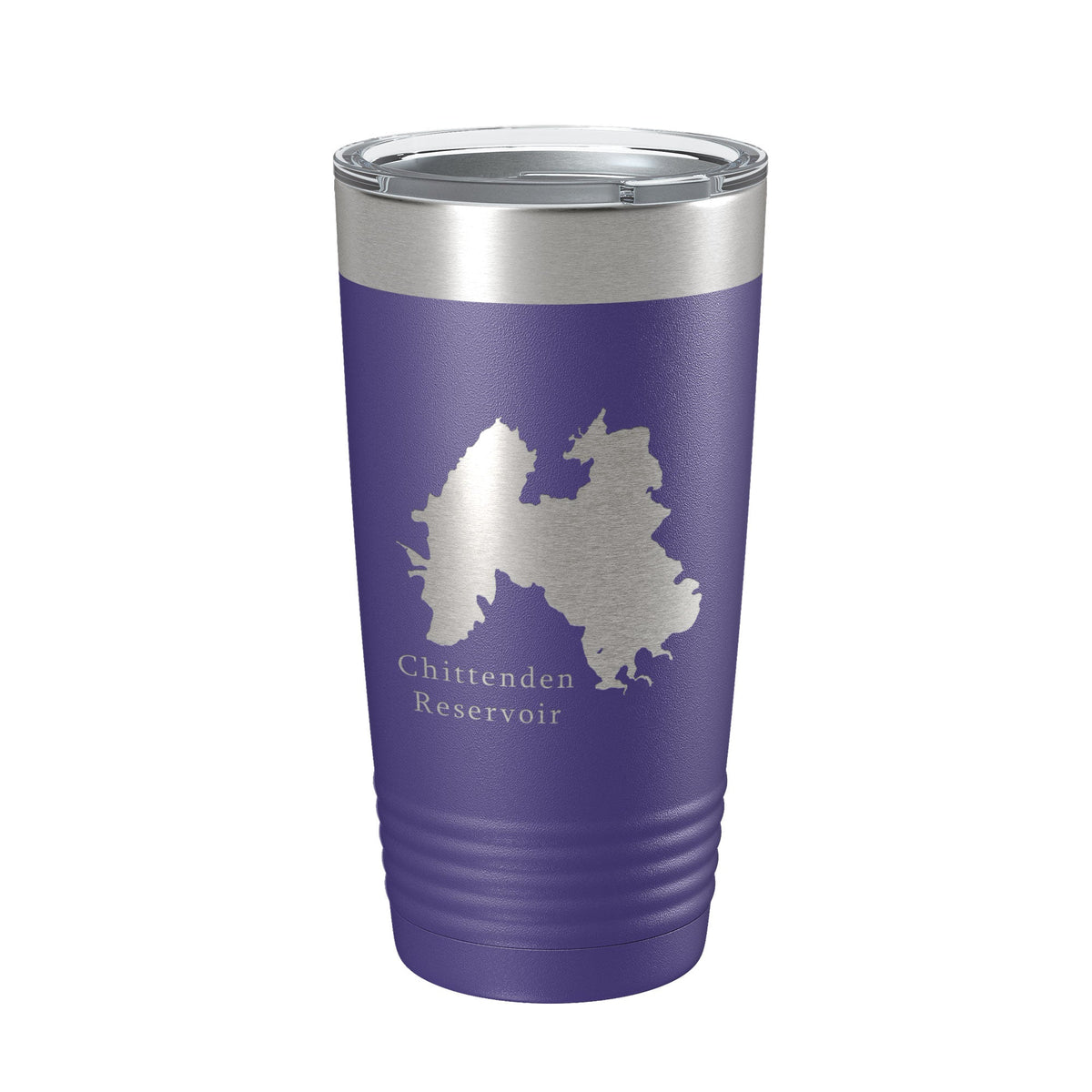 Chittenden Reservoir Tumbler Lake Map Travel Mug Insulated Laser Engraved Coffee Cup Vermont 20 oz-7