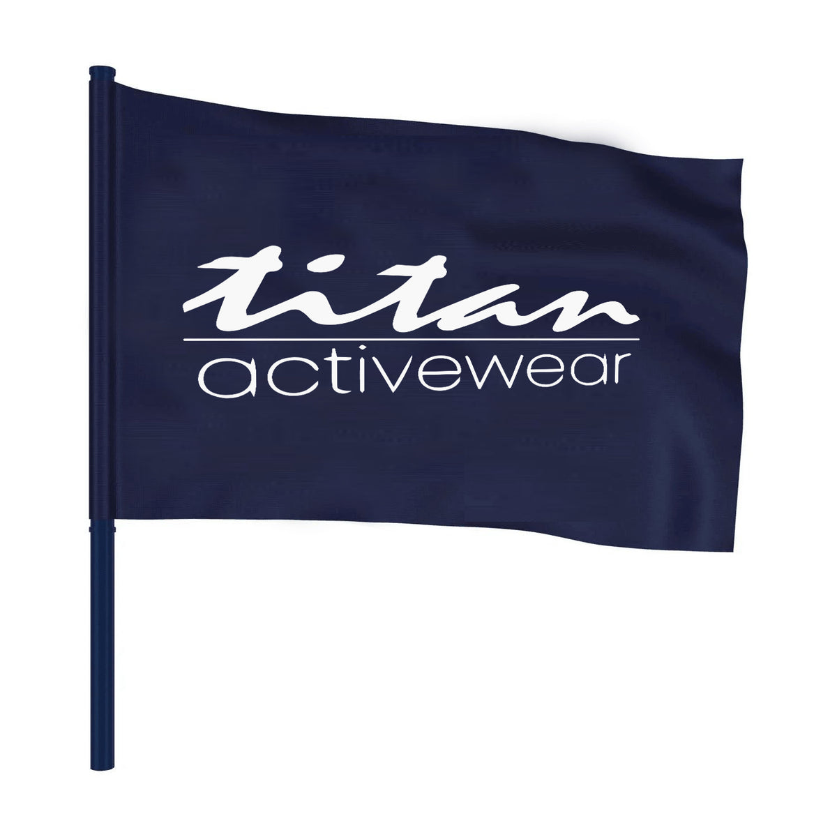 Titan Active Wear Supporter Hand Flag