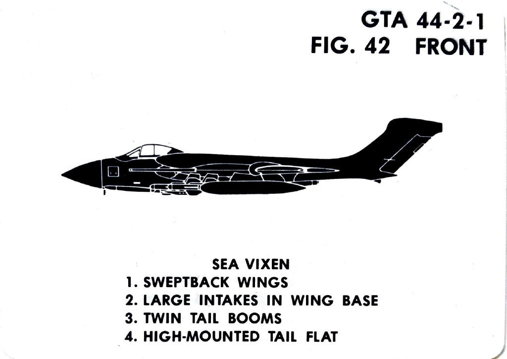Vintage Aircraft Recognition Card Deck-8