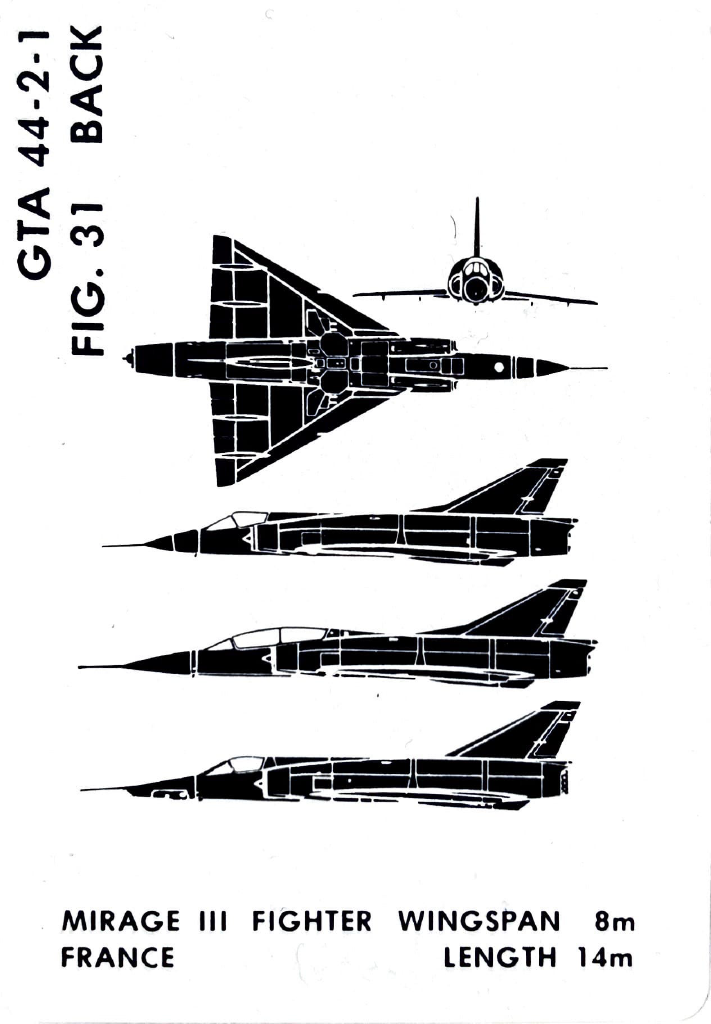 Vintage Aircraft Recognition Card Deck-5