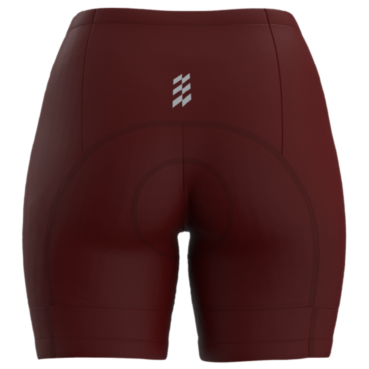 Solid Dark Red Women's Prisma Short-9