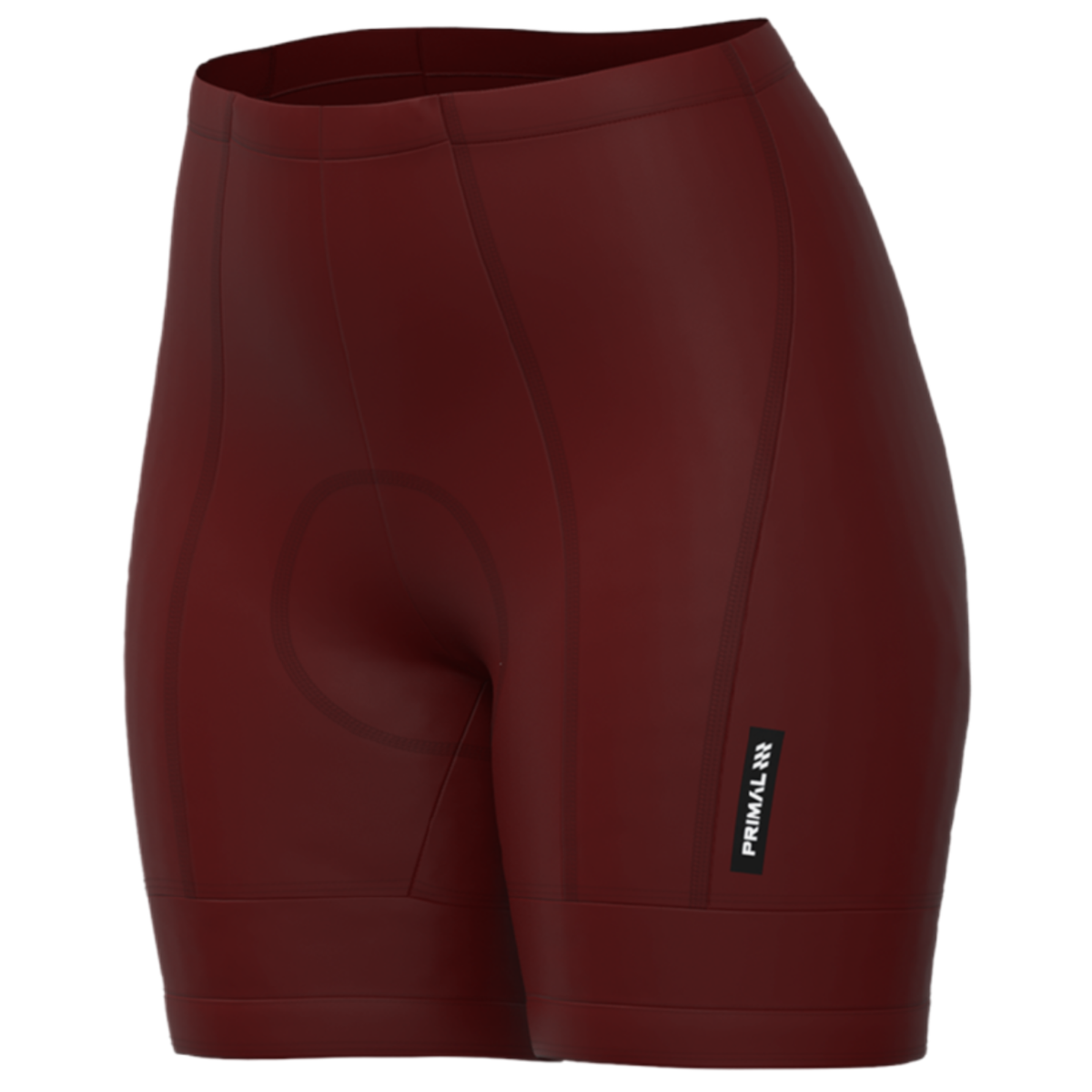 Solid Dark Red Women's Prisma Short-8