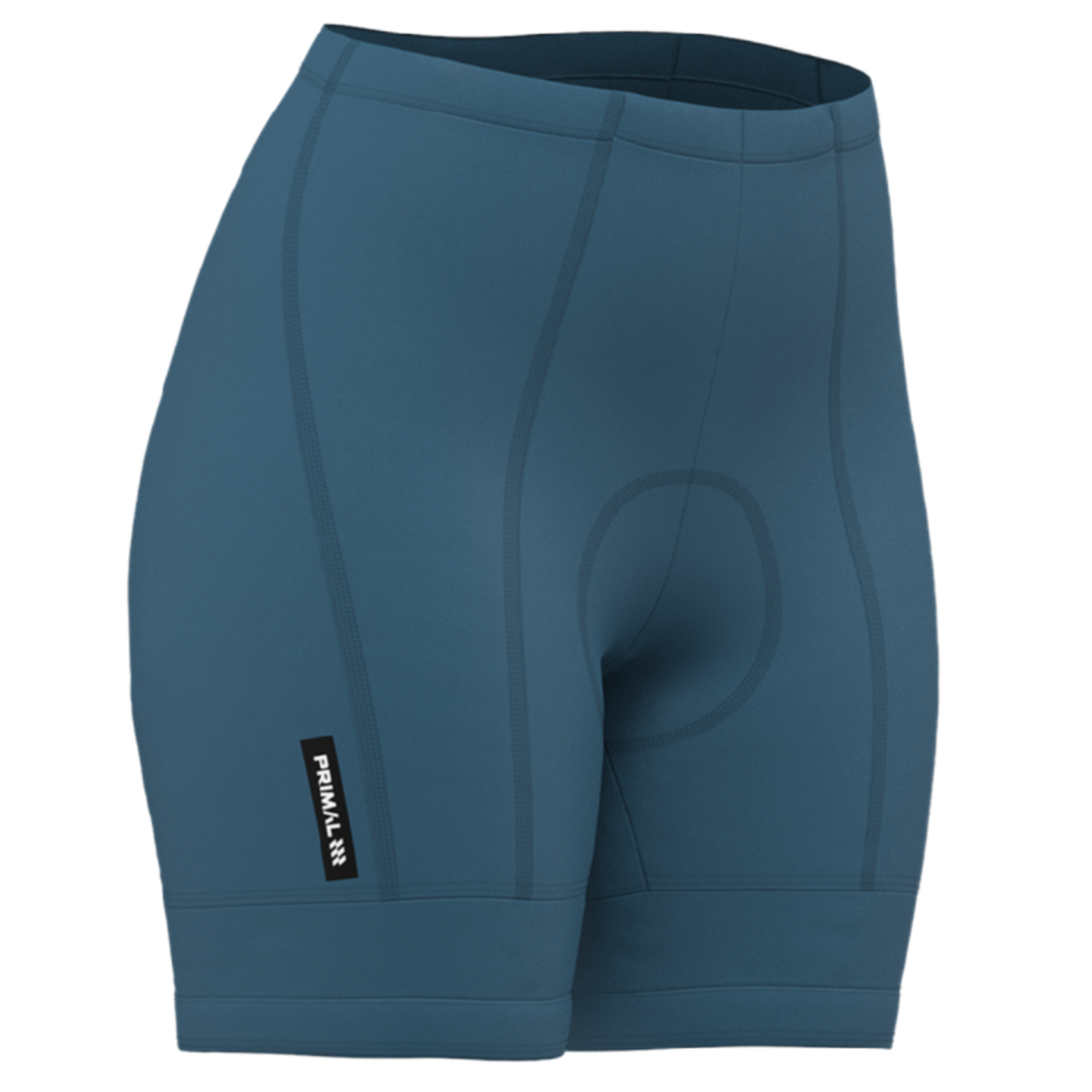 Solid Blue Grey Women's Prisma Short-1