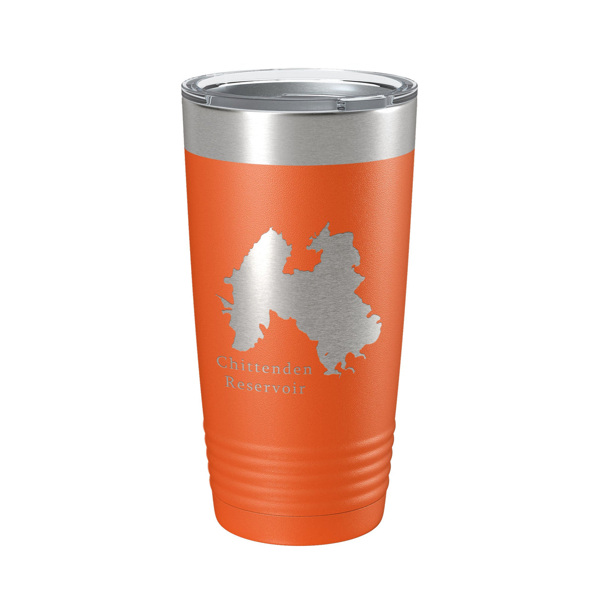 Chittenden Reservoir Tumbler Lake Map Travel Mug Insulated Laser Engraved Coffee Cup Vermont 20 oz-8