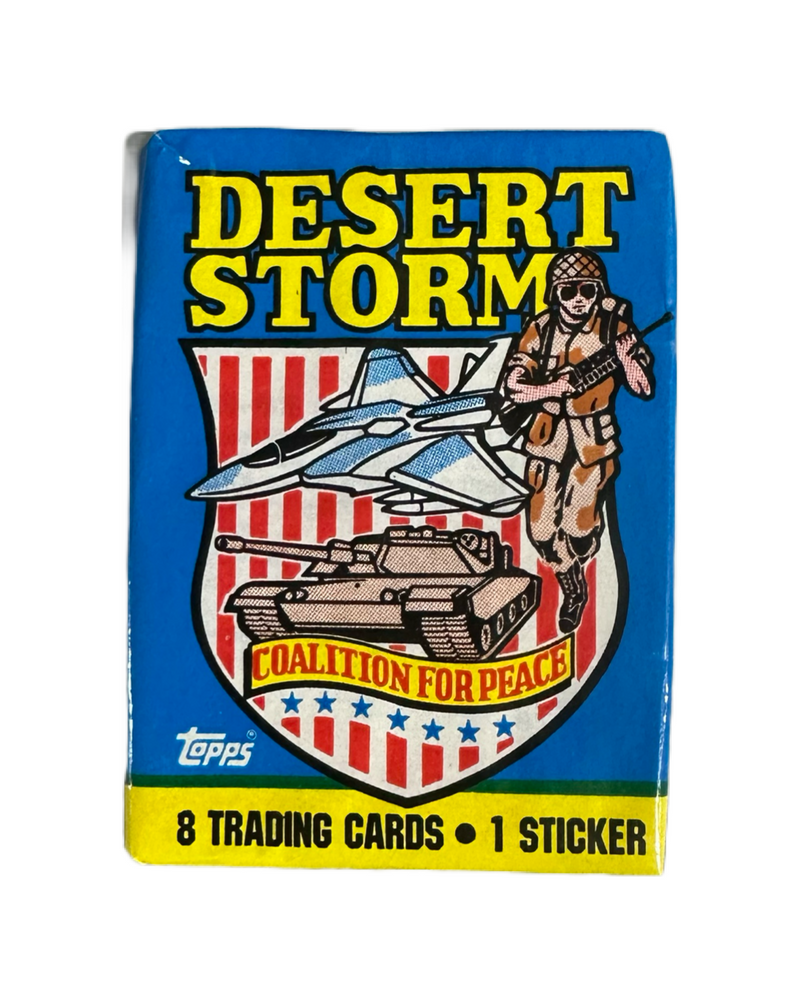 Topps Desert Storm Trading Card Pack-1