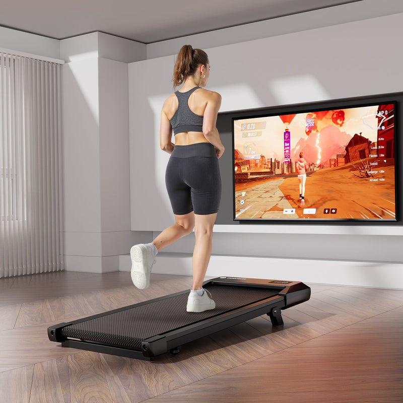 DeerRun Q2 Urban Smart Walking Pad with Incline Treadmill Remote Control-10