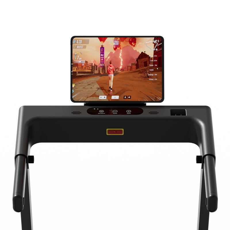 DeerRun All-New 2026 A1 Pro Move+ Smart Foldable Treadmill with 6% Incline & NFC | 350 lbs, 10 mph, Black-29