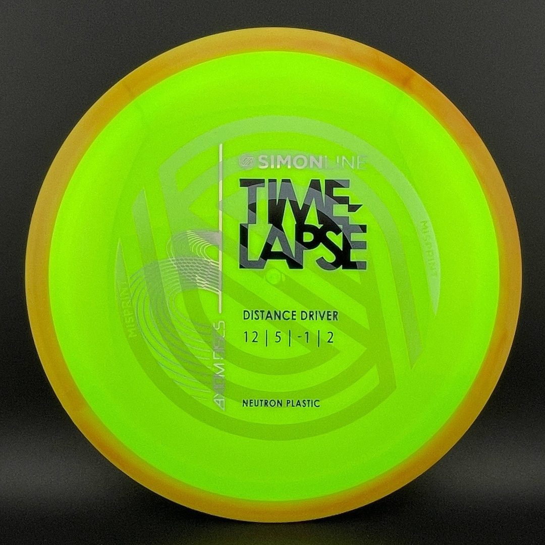 Neutron Time-Lapse (Re-Tooled) - Simon Line Misprint-92