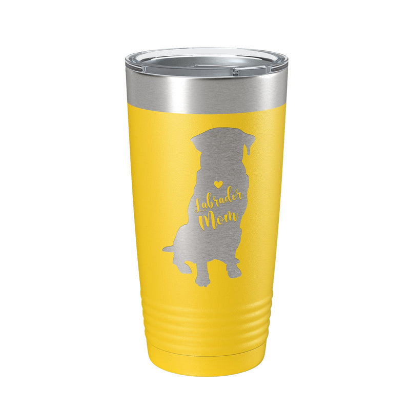 Labrador Retriever Lab Mom Tumbler Dog Travel Mug Gift Insulated Laser Engraved Coffee Cup 20 oz-17