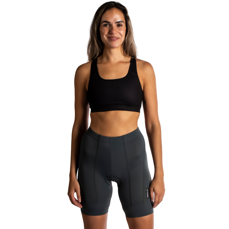 Solid Light Grey Women's Prisma Short-2