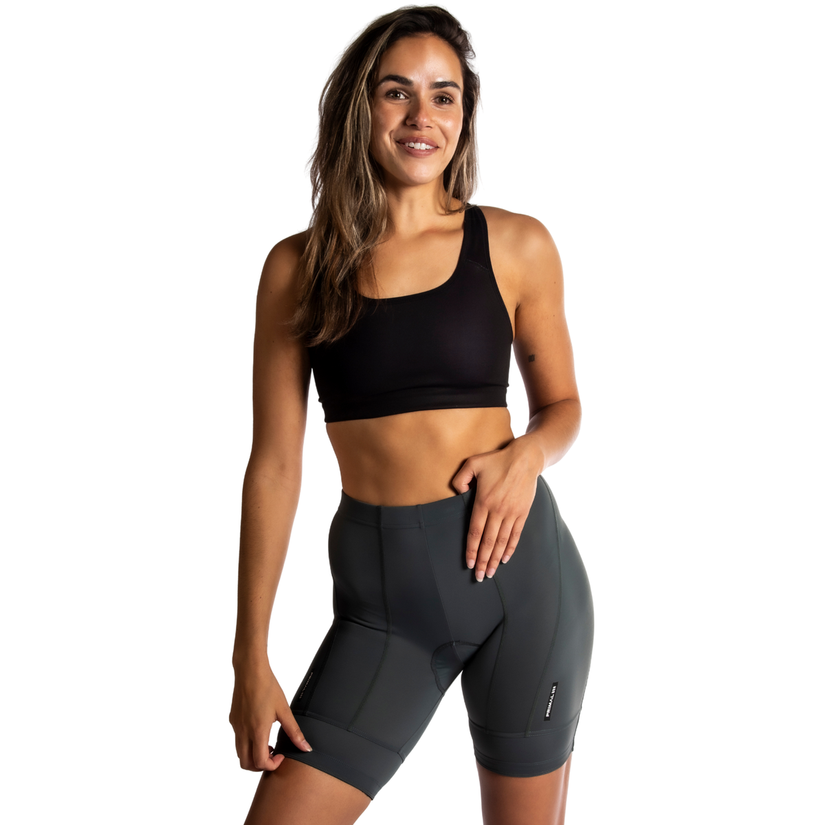 Solid Light Grey Women's Prisma Short-5