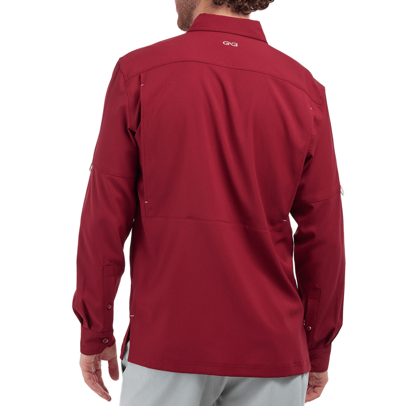 Oxblood Scout Shirt | Long Sleeve-4