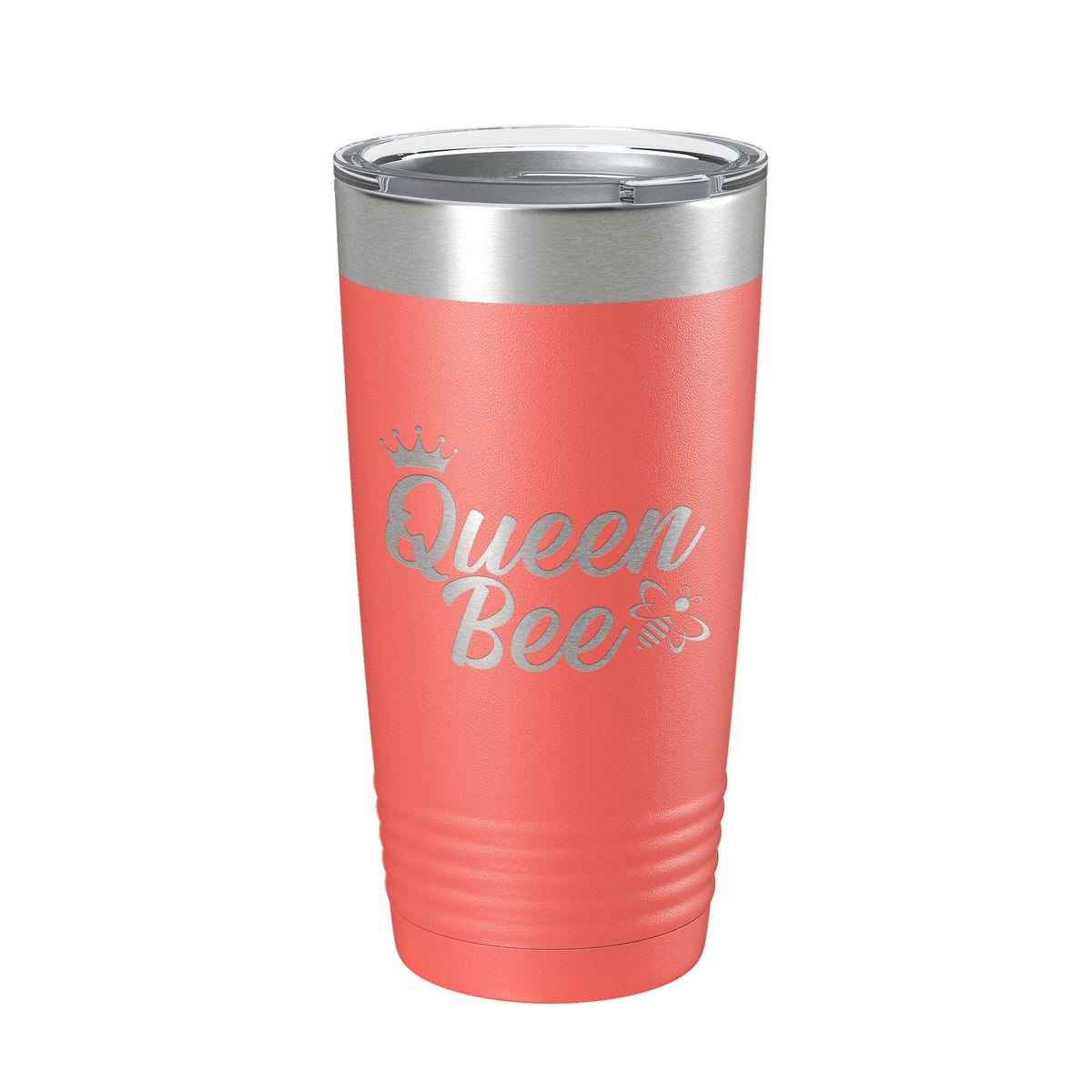 Queen Bee Tumbler Travel Mug Gift Insulated Laser Engraved Coffee Cup 20 oz-5