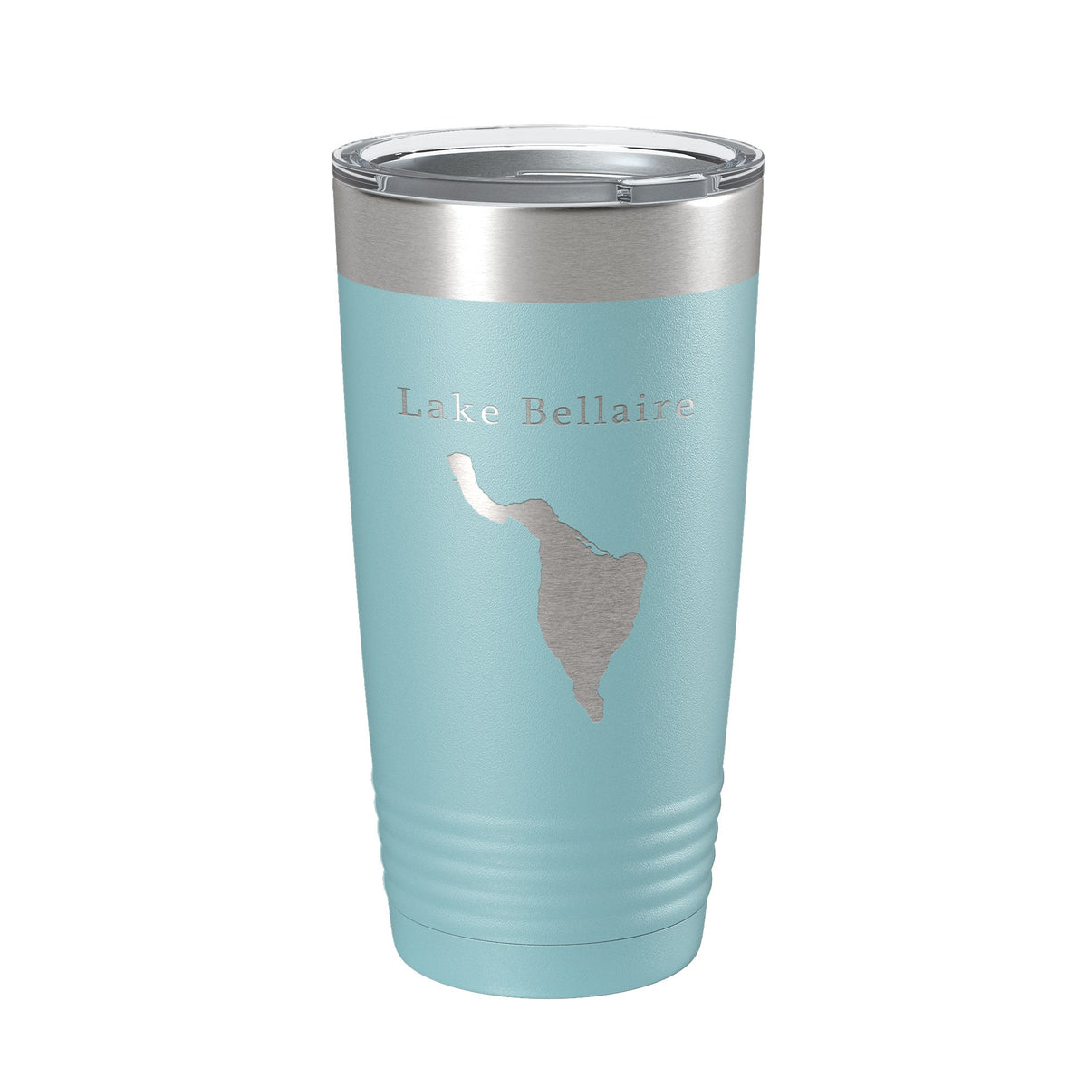 Lake Bellaire Map Tumbler Travel Mug Insulated Laser Engraved Coffee Cup Michigan 20 oz-11