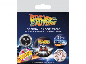 Back to the Future badge pack, Back to the Future merchandise