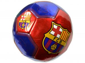 Barcelona Barca Barca Barca Signature Crest Ball Maroon Navy Blue Size 5-3