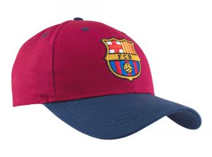 Barcelona Baseball Cap Burgundy Navy-3