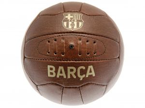 Barcelona Retro Faux Leather Ball Size 5