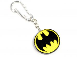 Batman 3D symbol carabiner keyring, Batman merchandise