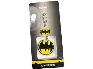 Batman 3D symbol carabiner keyring, Batman merchandise