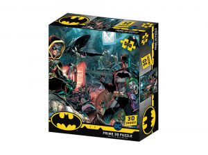 Batman and Robin 3D puzzle 500 pieces box, Batman merchandise