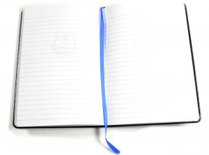 Everton Banded A5 Premium Leather Look Notebook-2