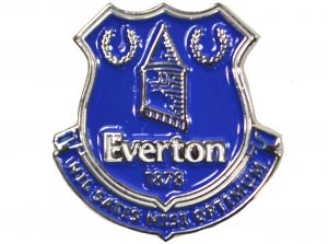 Everton Crest Pin Badge Blue-1