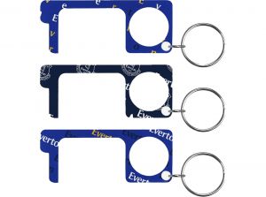 Everton FC 3 Pack No Touch Keyrings-1