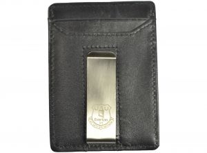 Everton Leather Money Clip Wallet