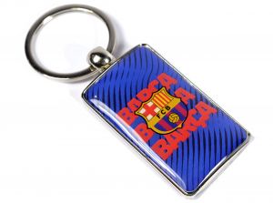 FC Barcelona Rectangle Keyring-1