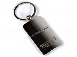 FC Barcelona Rectangle Keyring-2