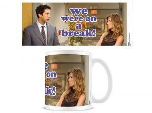 Friends Central We Were On A Break Boxed Mug - Friends official merchandise