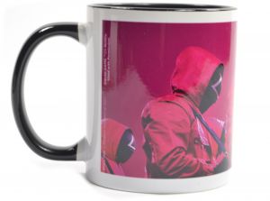 Squid Game Masked Men Coloured Inner Everyday Boxed 11 Oz Mug - Squid Game official merchandise