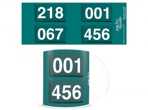 Squid Game Numbers Everyday Boxed 11 Oz Mug - Squid Game official merchandise
