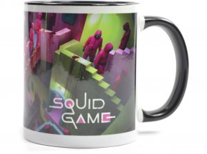 Squid Game Stairs Coloured Inner Everyday Boxed 11 Oz Mug - Squid Game official merchandise