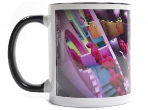 Squid Game Stairs Coloured Inner Everyday Boxed 11 Oz Mug - Squid Game official merchandise