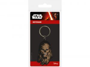 Star Wars Chewbacca rubber keyring, Star Wars merchandise