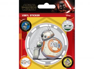 Star Wars Rise Of Skywalker vinyl stickers, Star Wars merchandise