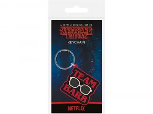 Stranger Things Team Barb Rubber Keyring - Stranger Things official merchandise