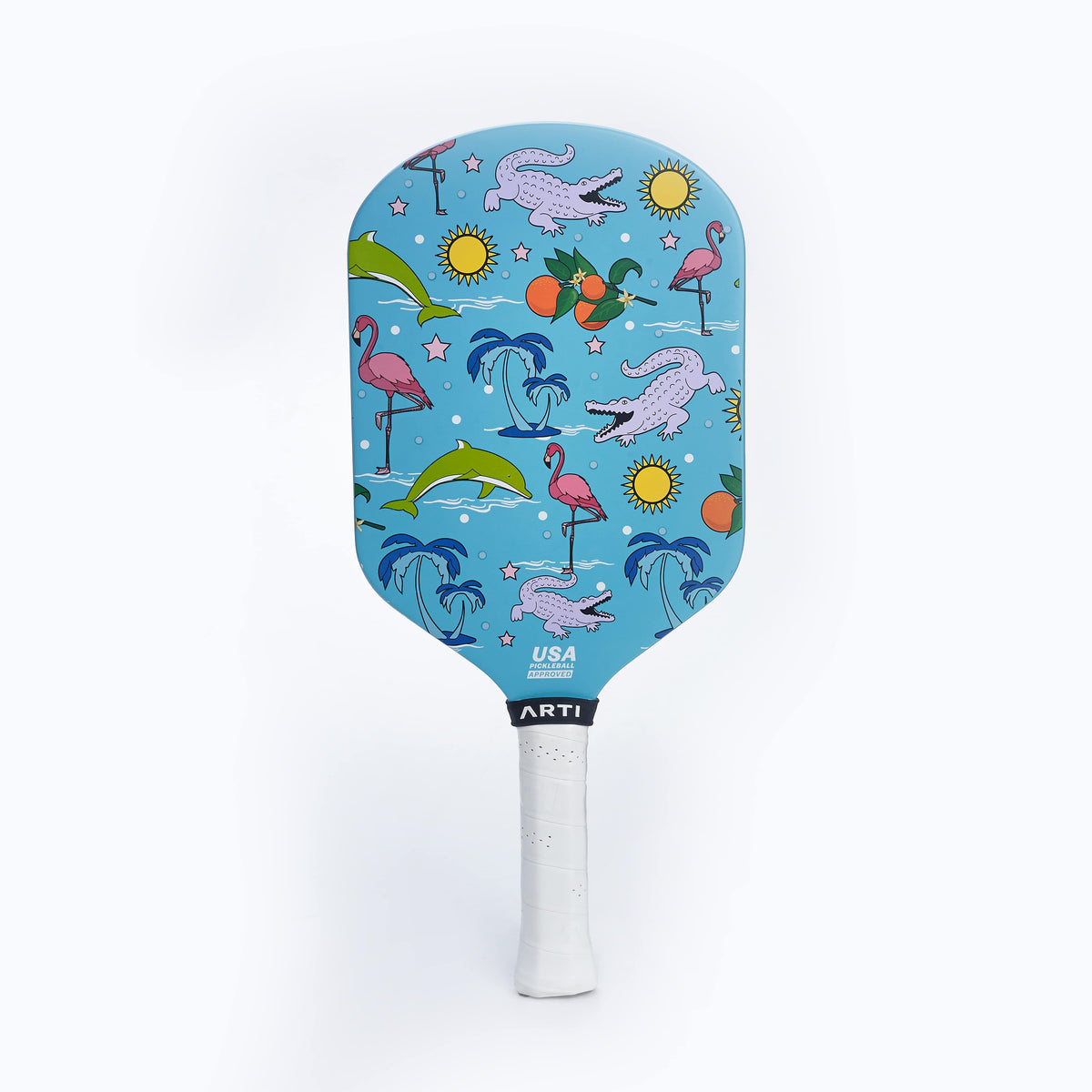 ARTI 16mm T700 Carbon Fiber "FLORIDA" Pickleball Paddle - USA Pickleball Approved-8