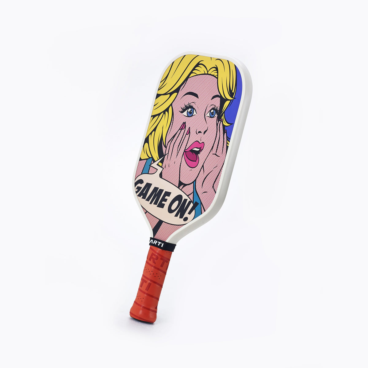 ARTI 16mm T700 Carbon Fiber Kristen & Kristy "GAME ON" Pickleball Paddle - USA Pickleball Approved-1