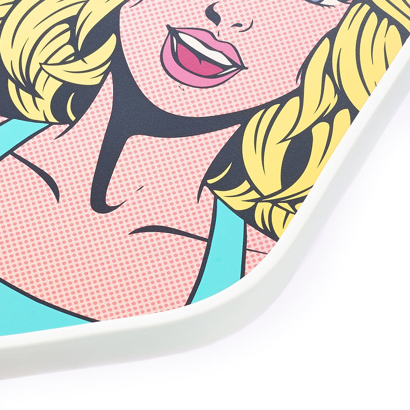 ARTI 16mm T700 Carbon Fiber Kristen & Kristy "GOOD GAME" Pickleball Paddle - USA Pickleball Approved-7