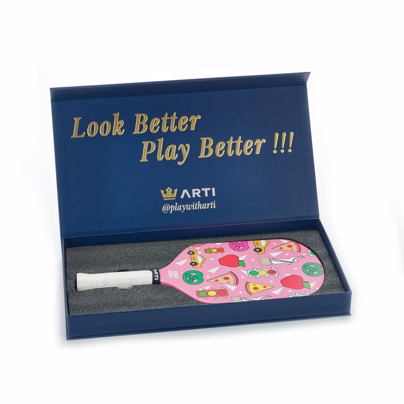 ARTI 16mm T700 Carbon Fiber "NEW YORK" Pickleball Paddle - USA Pickleball Approved-4